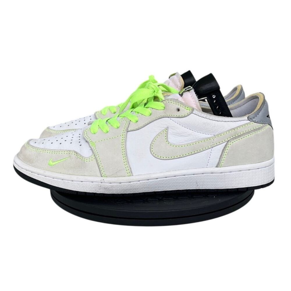 Nike Air Jordan 1 Retro Low DM7837-103 White Ghost Green Sneakers SZ 11 Shoes